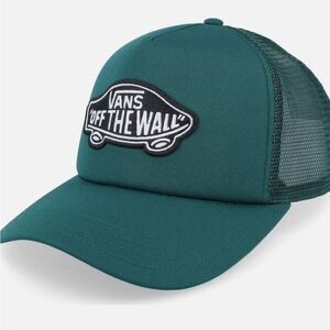 Vans Classic Patch Curved Bill Bistro Green Trucker Hat
